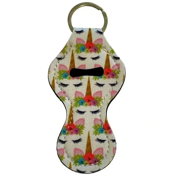 Chapstick/Lipstick Holder Keychain - Picture 1 of 6